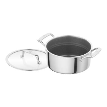 Набор кастрюль с антипригарным покрытием в форме сот со стеклянными крышками, 5 предметов Peak Zwilling