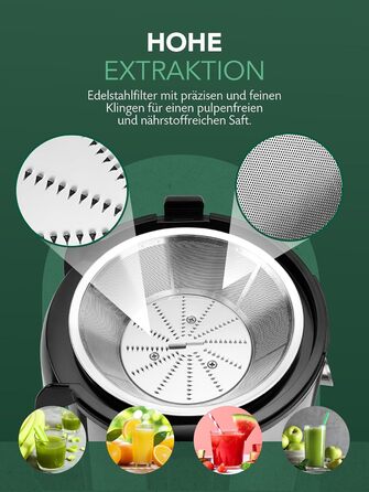 Соковижималка електрична 850 Вт Twinzee