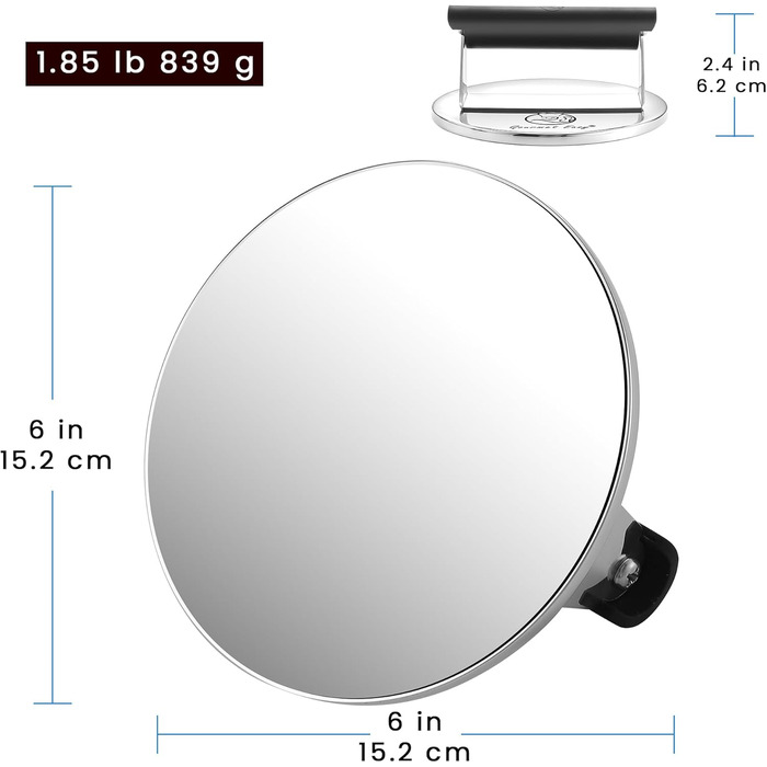 Прес для бургерів з ручкою, нержавіюча сталь Gourmet Easy