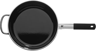 Сковорода 28 см  з додатковою ручкою, сіра Fusiontec Mineral WMF
