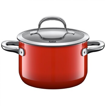 Каструля, глибока 16 см Passion Colours Red Silit