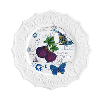 Тарілка салатна Mikasa Antique Contriside, діам. 21 см