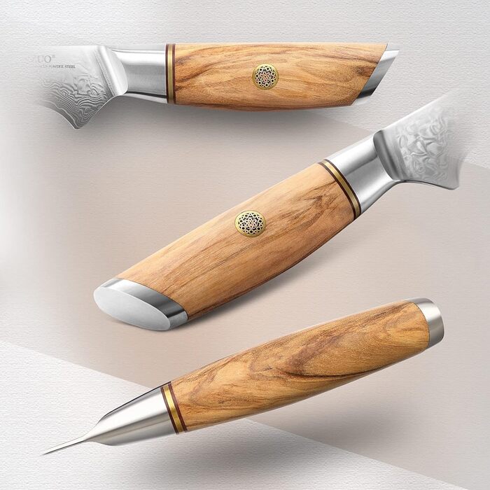 Ніж обвалочний 14,9 см, дамаська сталь XINZUO