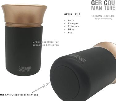 Попільничка для тютюнових стіків чорний-золотий GC