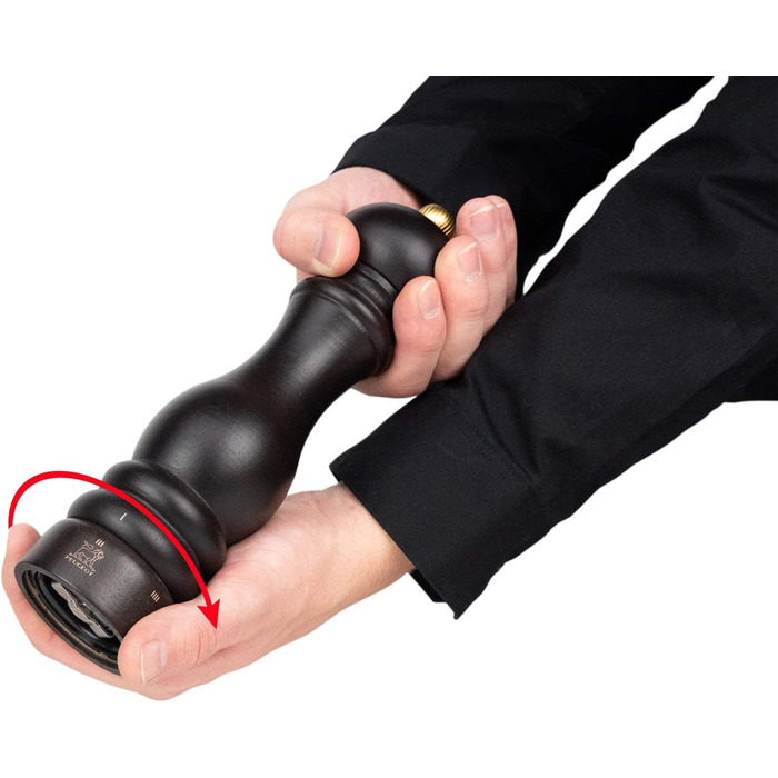 Мельница для перца/соли, регулировка помола u'Select, высота 18 см, дерево, коричневый, 2/23461 Мельница для шоколада, перца и соли