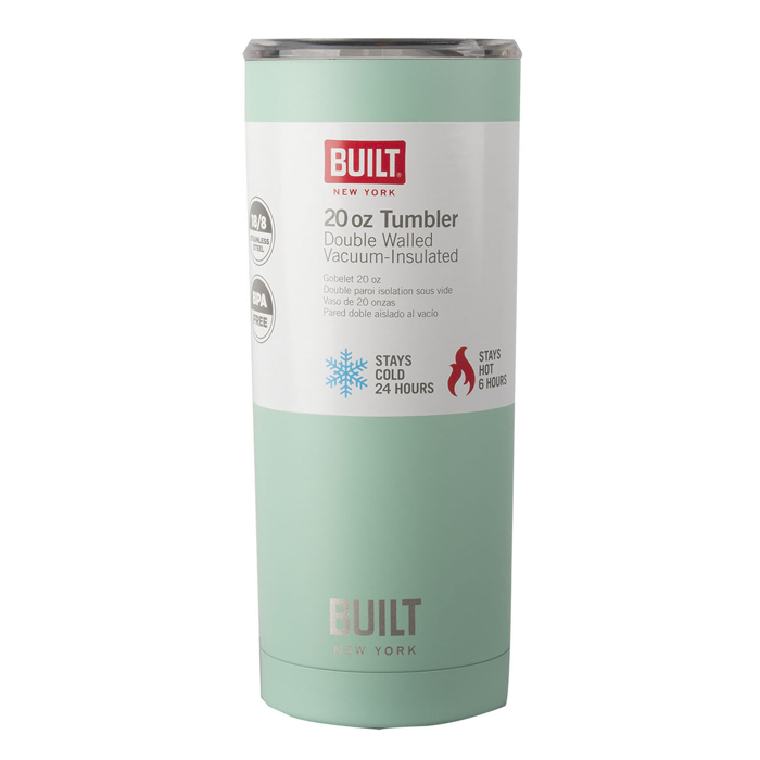 Термокухоль дорожній металевий Built Mint, з подвійними стінками, салатовий, 500 мл