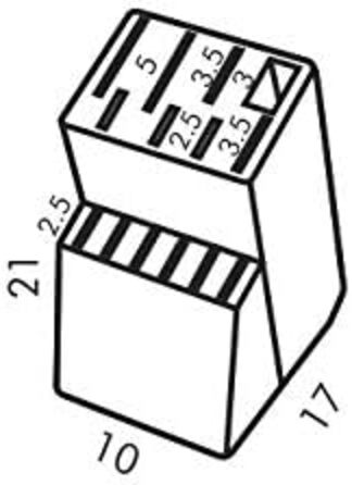 Блок для 13 ножів Tescoma
