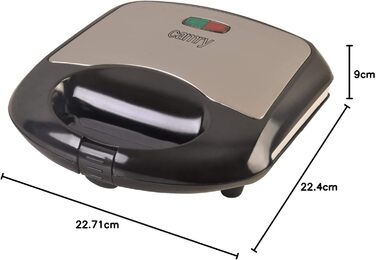 Вафельниця 700 Вт Adler CR 3019 Camry