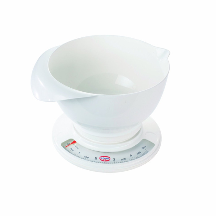 Весы кухонные механические с чашей Back - Helfer Dr. Oetker