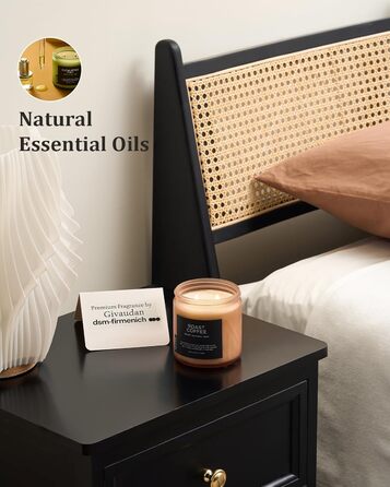 Ароматичні свічки у склянці 330 г, час горіння 70 годин M&SENSE