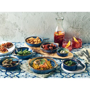 Міні-каструлька 10.4х12.6 см, 236 мл, Terra Porcelain Aqua Blue, GenWare