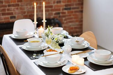 Кавовий набір 12 шт. на 6 персон, порцеляна, білий Sänger