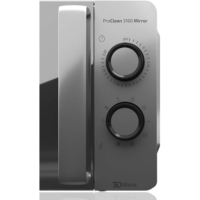 Мікрохвильова піч 700 Вт ProClean 3160 Mirror Cecotec