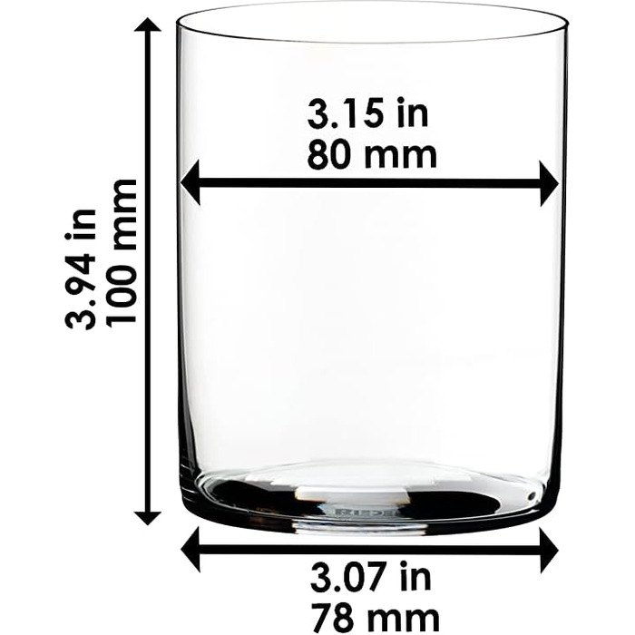 Набор бокалов для виски 0,4 л, 2 предмета, O Wine Tumbler Riedel