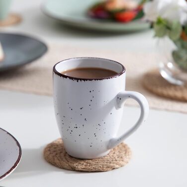 Столовий сервіз із керамограніту, набір із 40 предметів vancasso