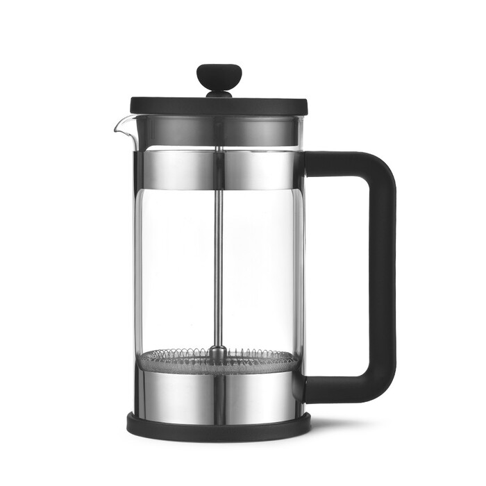 Заварочный чайник Fissman с поршнем AFFOGATO 600 мл стеклянная колба (9117)