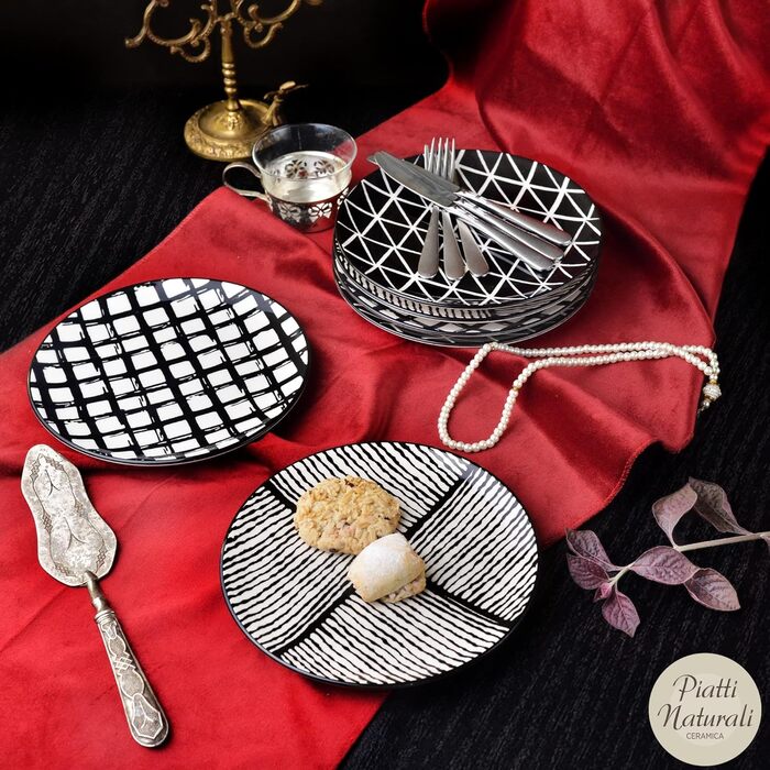 Набір із 6 тарілок 26 см Piatti Naturali