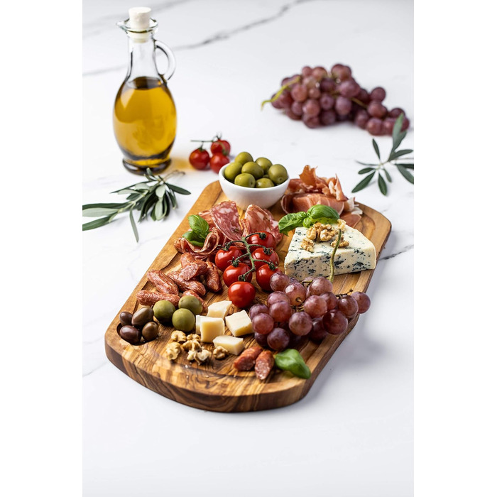 Дошка сервірувальні з оливкового дерева 43 х 20 х 2 см SOLTAKO