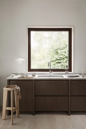 Дошка сервірувальна та обробна 40 x 25 см, дубова Zen Blomus