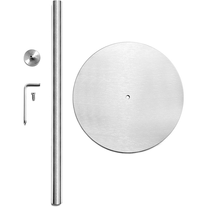 Тримач для кухонних рулонів настільний 31 см, сріблястий OBODING