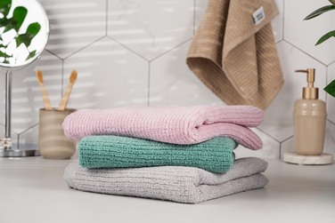 Полотенце махровое Ardesto Air, 50х90см, 100% хлопок, серый