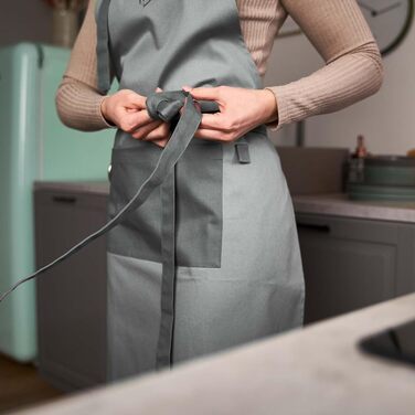 Фартух кухонний сірий Springlane Kitchen