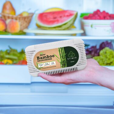 Натуральний засіб для усунення запаху з холодильника 4 шт Stimio