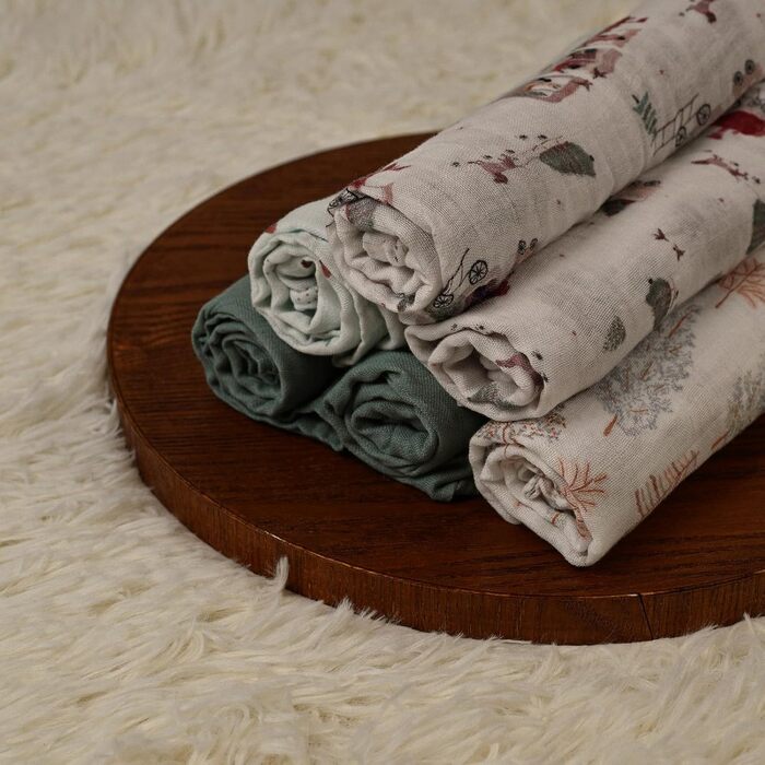 Набір із 6 рушників для дітей 70 х 70 см GLLQUEN BABY