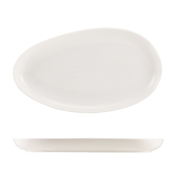 Тарелка овальная 26*15 см, Organic, GenWare