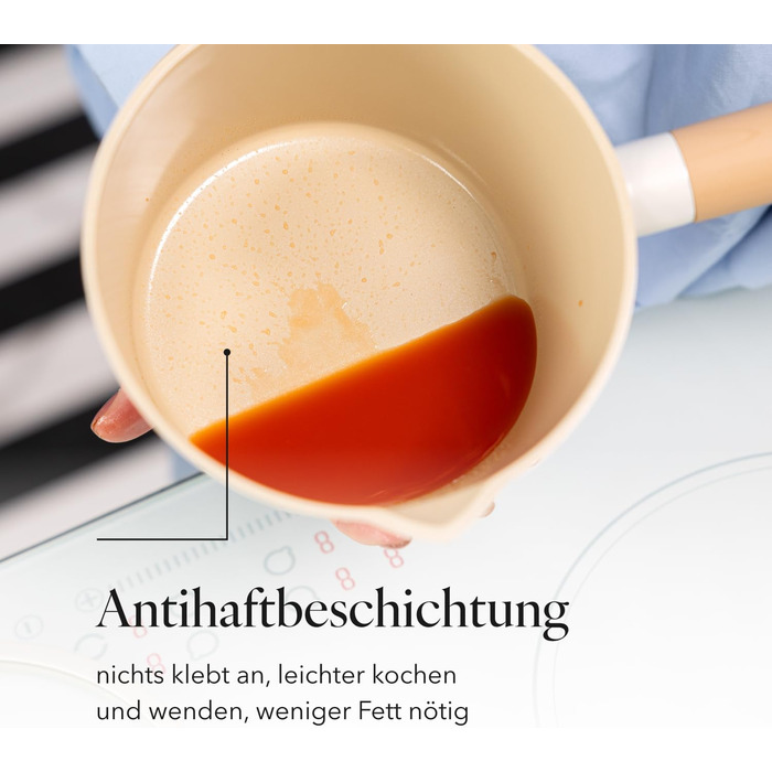 Сотейник 1,6 л зі скляною кришкою 16 см Nube FLORINA