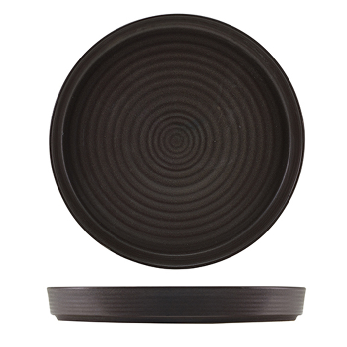 Тарілка з бортом, 26*3.3 см, презентаційна, Terra Stoneware Antigo, GenWare