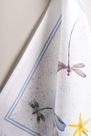 Набір з 3 багатоцільових кухонних рушників Maison d&39 Hermine Сільське Різдво зі 100 бавовни Барні рушники День подяки/Різдво (50 см x 70 см) (Fleurs De Mai)