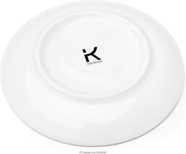 Набор из 6 чашек и 6 блюдец для кофе Konsimo