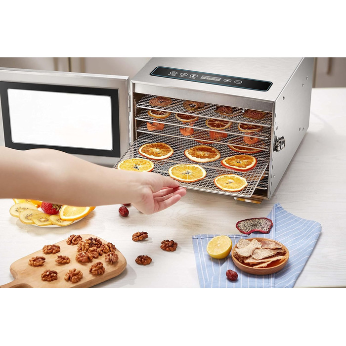 Дегідратор на 6 полиць, 400 Вт Steinborg