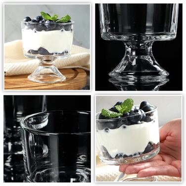 Набір креманок для мороженого 12 шт. 280 мл KADAX