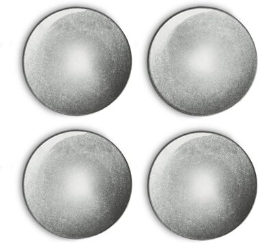 Набор посуды Misty Cliff 24 шт., Столовый сервиз из керамогранита на 4 персоны (набор тарелок для завтрака из 4 шт.)