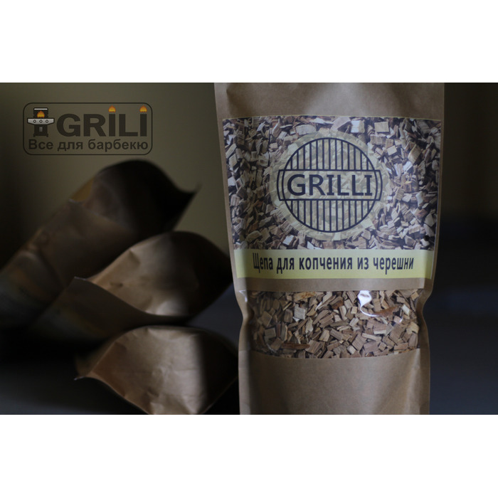 Тріска для гриля з черешні 1кг GRILLI 77708 Код: 004415