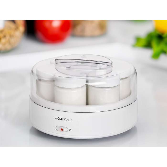 Йогуртниця на 7 порційних баночок по 160 мл Clatronic