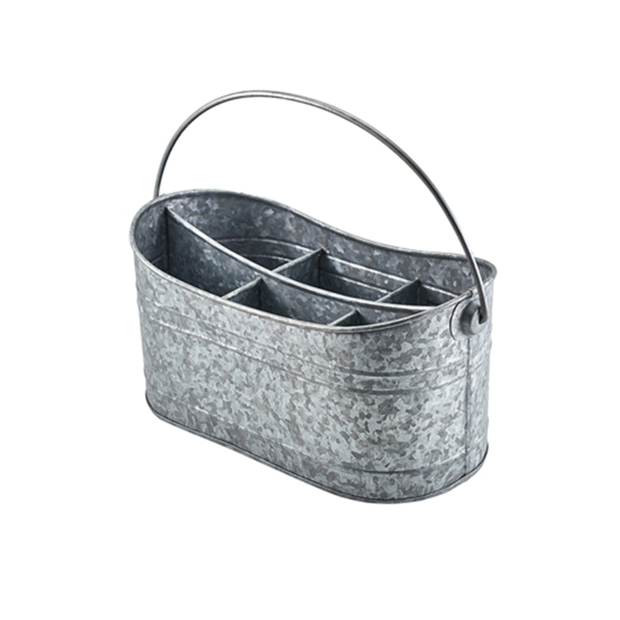 Тримач для столових приладів 33*16*16 см із оцинкованої сталі, GenWare