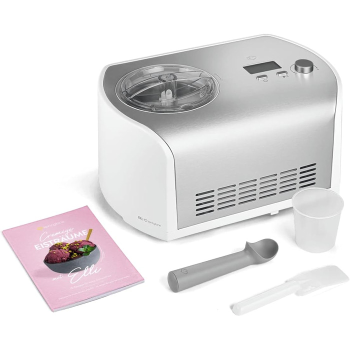 Мороженица 1,2 л с самоохлаждающимся компрессором 135 Вт Springlane Kitchen