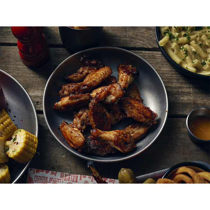 Тарелка круглая 24 х h 4 см, Vintage Steel, GenWare