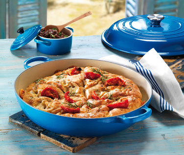 Гусятница / жаровня 27 см, помаранчевий Le Creuset