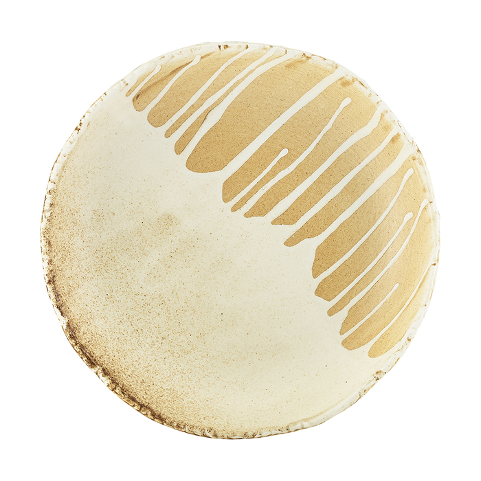 Миска глибока кругла 25*h 5.3 см, 920 мл, Terra Porcelain Roko Sand, GenWare