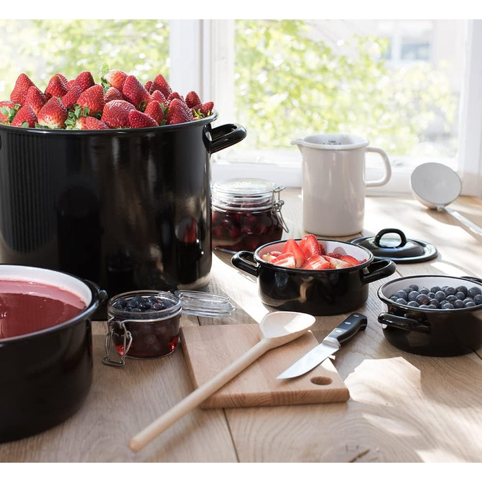 Кастрюля с фланцем 20 см, 4 литра, без крышки,  Riess