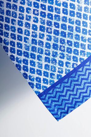 Набір із 3 багатоцільових кухонних рушників Maison d&39 Hermine Сільське Різдво зі 100 бавовни Барні рушники День подяки/Різдво (50 см x 70 см) (06 - Indigo Love)