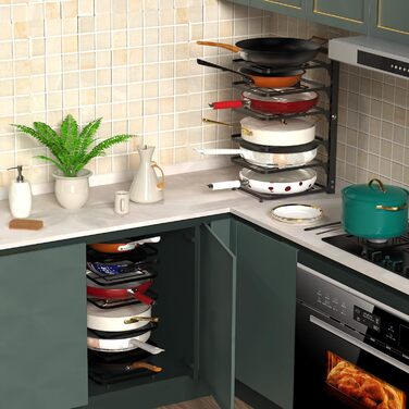 Многофункциональная подставка для посуды на 6 отделений Supfirm