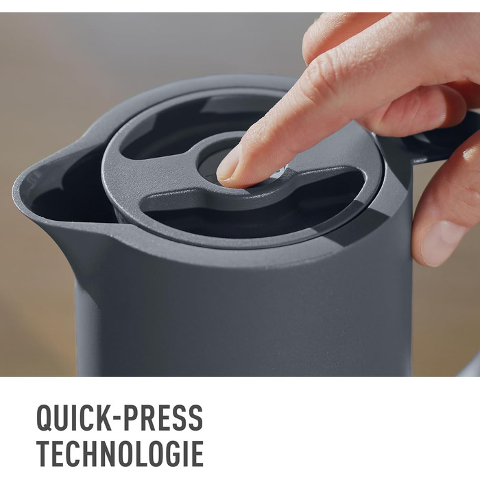 Термоглечик 1 л, антрацит Motiva Emsa