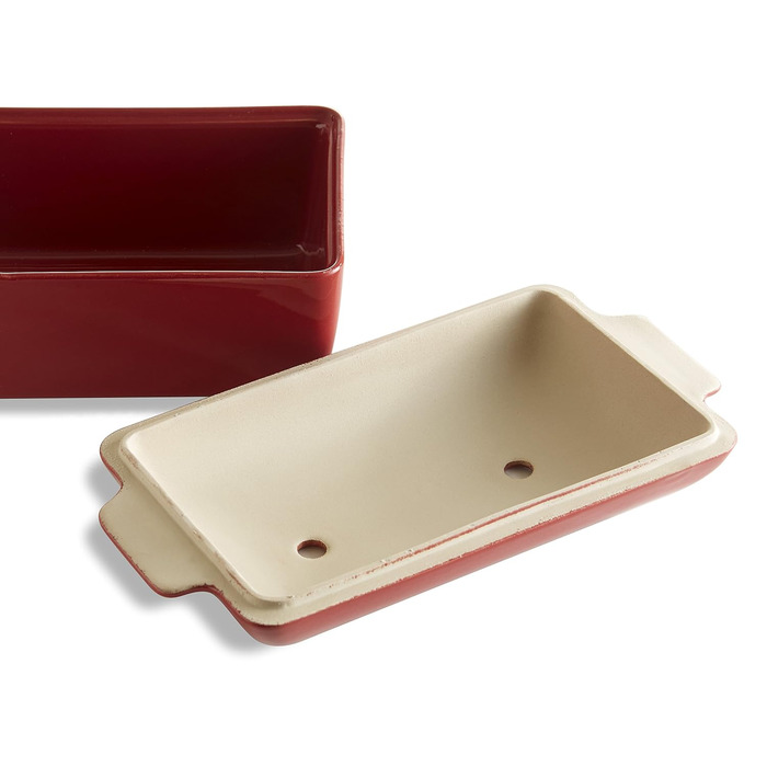 Форма для выпечки хлеба 28x13x12 см бордовая Emile Henry