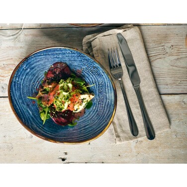 Салатник, 22 см, синій, Organic, Genware