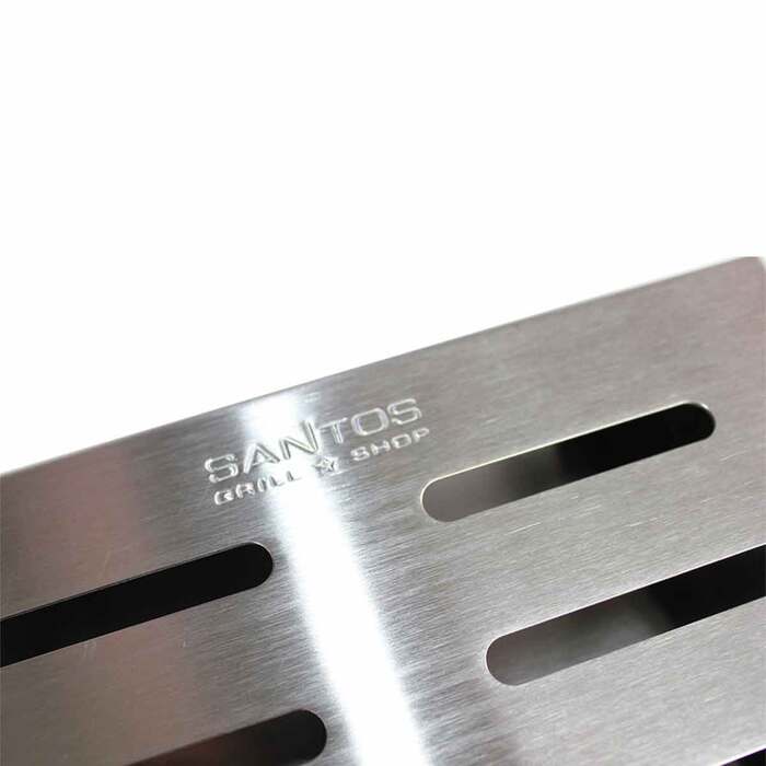 Контейнер для копчения из нержавеющей стали 21 x 13 x 3,4 см Santos